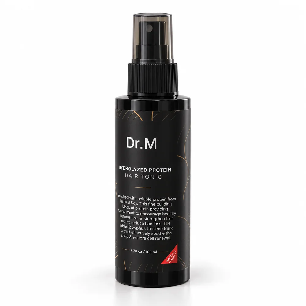 Dr. M Tonic, three-quarter view