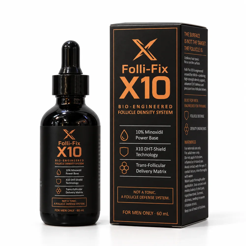 Folli-Fix X10, three-quarter view